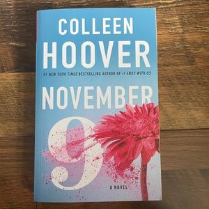 November 9th - Colleen Hoover